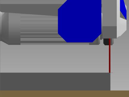 Vista laterale sinistra